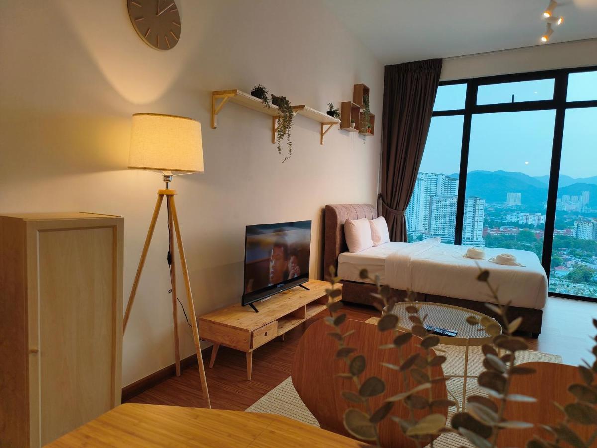 New Georgetown Modern City View 2Br Homestay For 10Pax 无敌美景两房民宿 Beacon Executive Suite 외부 사진