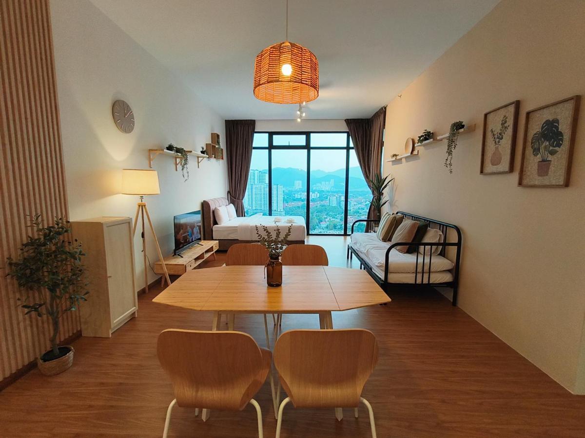 New Georgetown Modern City View 2Br Homestay For 10Pax 无敌美景两房民宿 Beacon Executive Suite 외부 사진